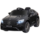 Macchina Elettrica per Bambini 12V con Licenza Mercedes AMG GLC63S COUPE Nero