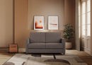 Divano 2 Posti 158x85x85 cm Karay in Tessuto Talpa