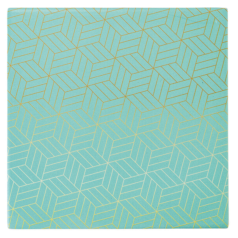 Sottopentola 16x16x1 cm in Ceramica VdE Tivoli 1996 Confusion