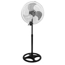 Ventilatore a Piantana Colonna Girevole 45 Cm con Pale in Alluminio 3 Velocita