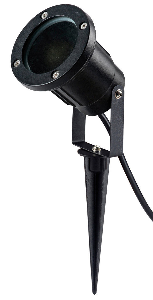 Lampe projecteur de jardin en aluminium et acier Bauer acquista