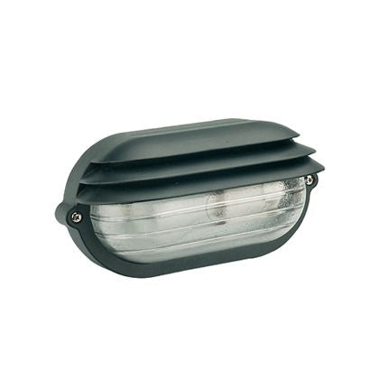 Grande Applique Ovale Couleur Noire pour Extérieur Ligne Palpebra Sovil prezzo