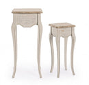 Set 2 Tavolino Clarisse in Legno