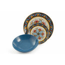 Servizio Piatti 18 Pezzi in Porcellana e Gres Villa d'Este Renaissance