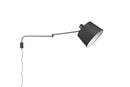 Applique da Interno a LED in Metallo Nero Opaco