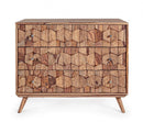 Cassettiera 3 Cassetti 87,5x40x77h cm Kant 