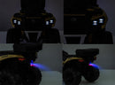 Quad Elettrico per Bambini Safari 6V con Bauletto Posteriore Blu  