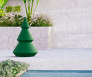 Abete da Giardino Ø30x46 cm in Resina Arkema Abete S Smart Bianco