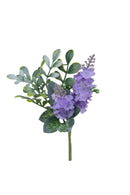 Set 12 Rami in Legno Lavanda Bacche H 16 cm