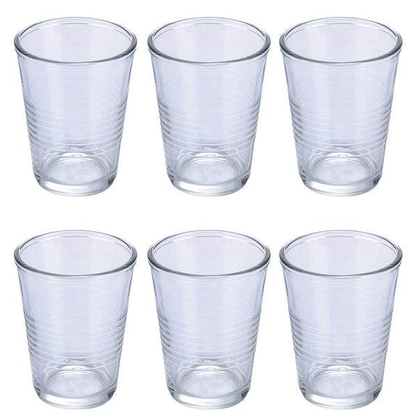 sconto Lot de 6 Verres à Eau Glace Party en Transparent Villa d'Este Home Verre Tivoli