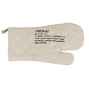 Guanto "cucina"  in Cotone VdE Tivoli 1996 Crema