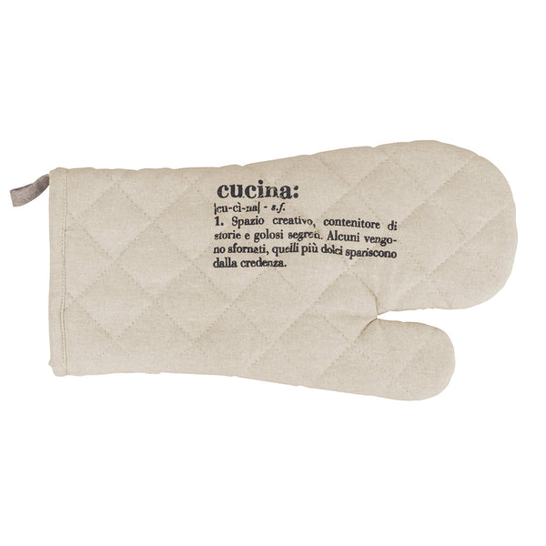 Gant "cuisine" en coton crème VdE Tivoli 1996 acquista