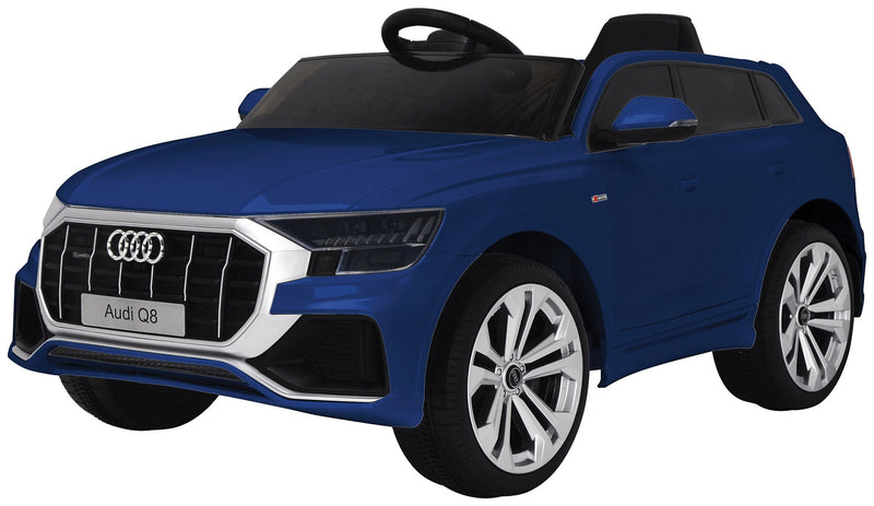 Macchina Elettrica per Bambini 12V con Licenza Audi Q8 Blu