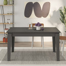 Tavolo allungabile 140/190x80x75,5 cm Tolmen antracite