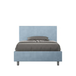 Letto 1 Piazza e Mezzo Adele Azzurro Varie Misure