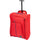 Trolley Cabina Morbido Bagaglio a Mano 35x20x50 cm con Maniglia Telescopica Rosso