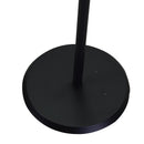 Stufa Elettrica ad Infrarossi da Esterno Ø50xh205 cm 1500W in Alluminio e Acciaio Nero