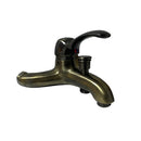 Rubinetto Miscelatore Monocomando per Vasca in Ottone Bologna Ottone Antico