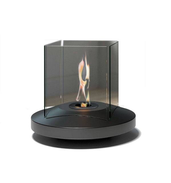 Camino a Bioetanolo da Tavolo Ø28,4x23,4 cm 500W 0,3L Lione Nero sconto