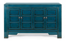 Credenza 4 Ante 133x40x82h cm Jinan Blu 