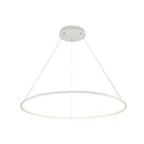 Lampada pendente Modern in Metallo Nola Bianco