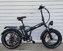 Fat Bike Elettrica Skyjet Nero M Bici Elettrica Pedalata Assistita Pieghevole Autonomia 30-50 km Nero  