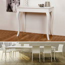 Consolle Tavolo Allungabile 47/307 Cm Bianco Lucido Groupdesign Olanda