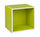 Cube Composite en Bois Vert