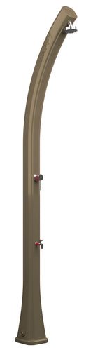 Doccia Solare da Esterno Giardino 23L Miscelatore e Lavapiedi Arkema Happy Dove Grey