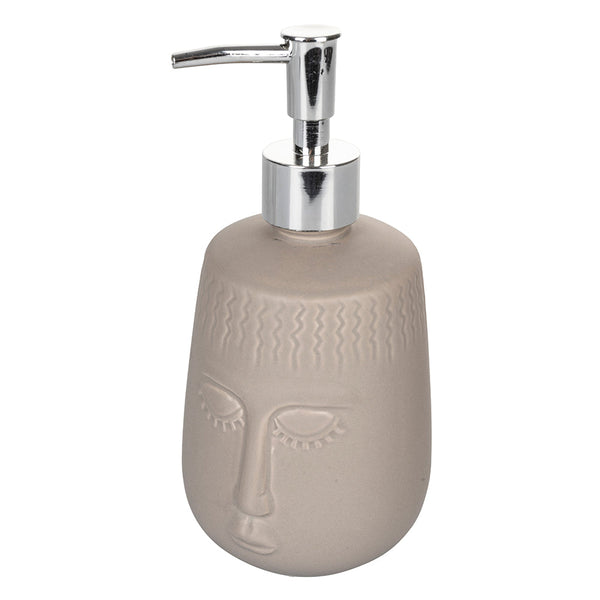 Dispenser Sapone a Forma di Viso Ø8x19,5 cm 500 ml in Gres VdE Tivoli 1996 Vis a Vis prezzo