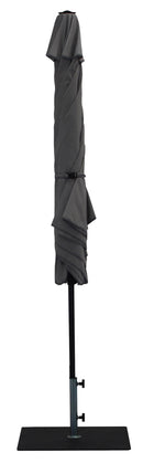 Ombrellone da Giardino Ø3 m Palo Ø38 mm in Alluminio Tessuto Olefin Trend Grigio