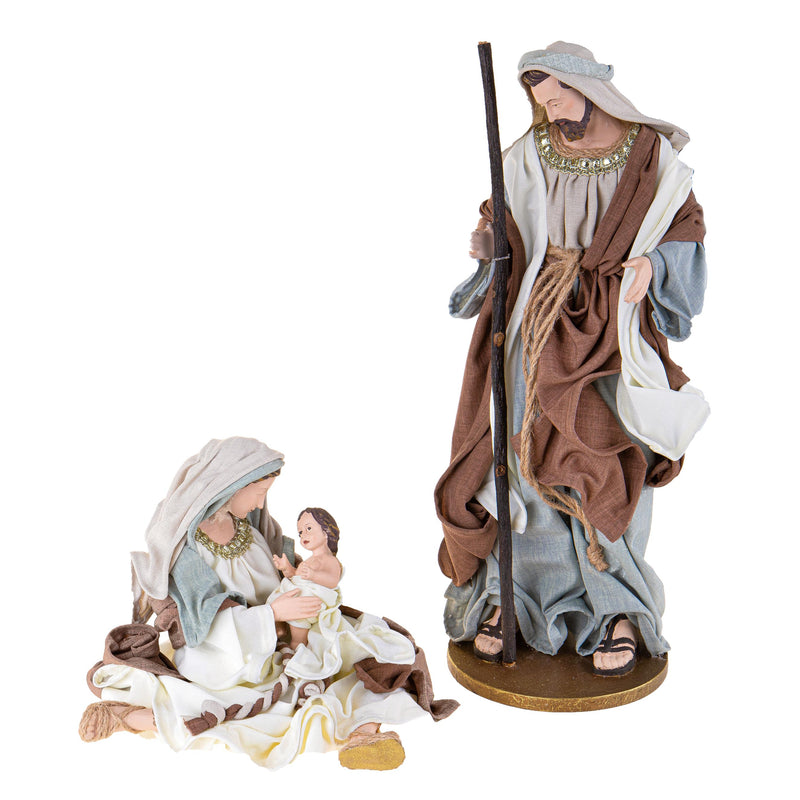 Natività 2 Personaggi H38 cm in Resina