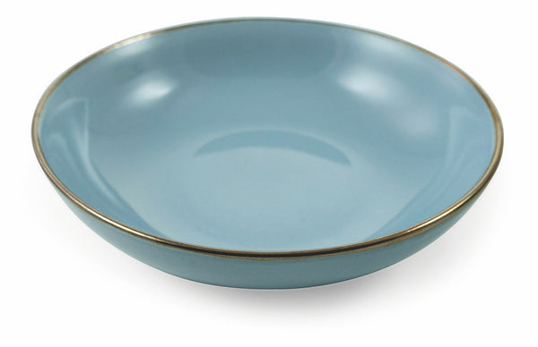 prezzo Set de 6 assiettes creuses Ø20,5x5,3 cm en grès VdE Tivoli 1996 Royal Light Azzurri