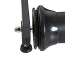 Rullo Bici Allenamento Lunghezza regolabile Nero 49x16x82-130 cm 