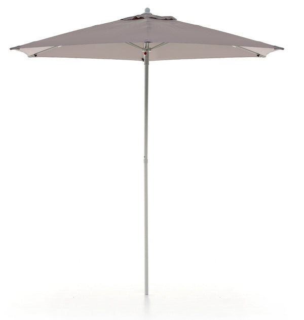 Ombrellone da Giardino Ø2,4 m Palo Ø32 mm in Ferro Telo in Poliestere Garden Grigio online