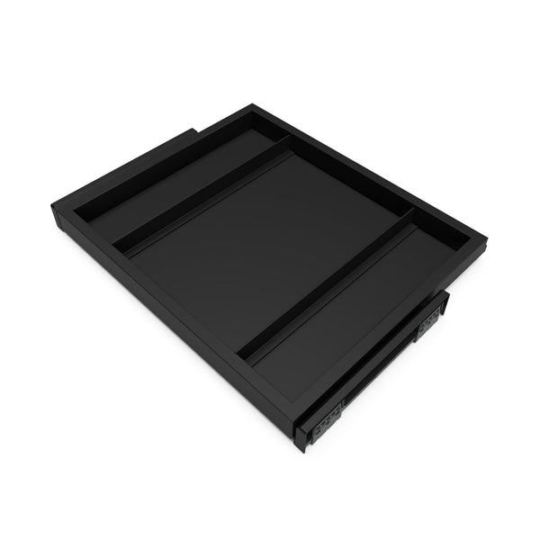 Kit Vassoio e Telaio per Armadio Regolabile 600 mm Emuca Nero sconto