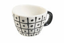 Set 6 Tazzine Caffè in Gres 90 ml Villa d'Este Home Tivoli Masai Black