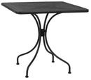 Tavolo da Giardino 80x80x73 cm in Ferro Ivrea Antracite