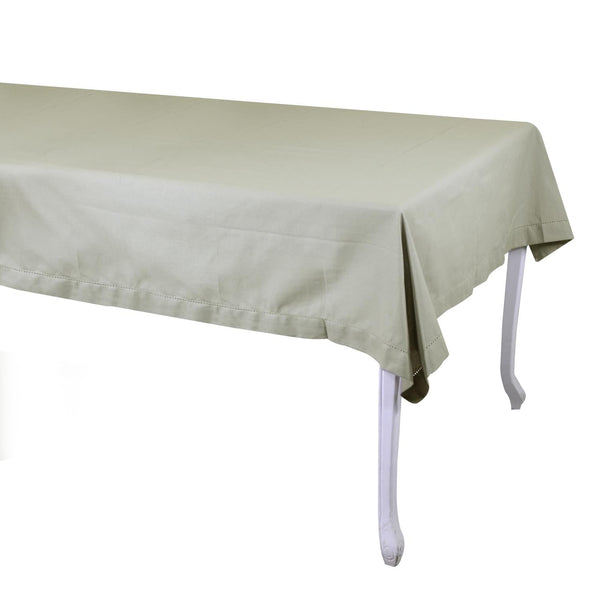 online Nappe rectangulaire 140x180 cm en coton 180 g/m² Juliette Tourterelle