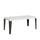 Tavolo Allungabile 180-284x90x77 cm Flame Bianco Frassino