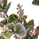 Set 8 Eucalipto Artificiale Plastificato Altezza 42 cm Rosa