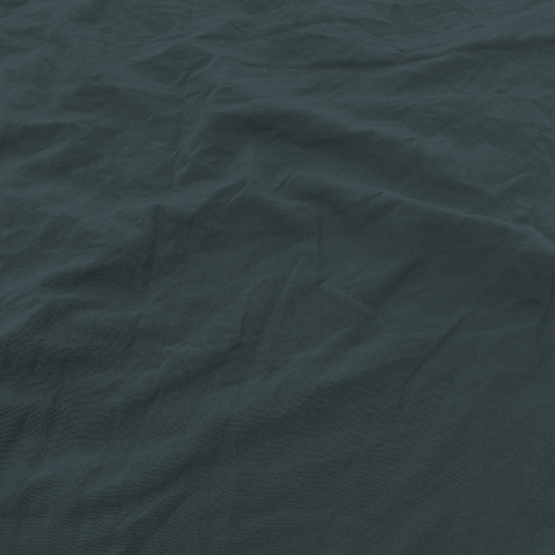 Set Lenzuola Sopra Sotto e 2 Federe Linea Water Washed Salvia