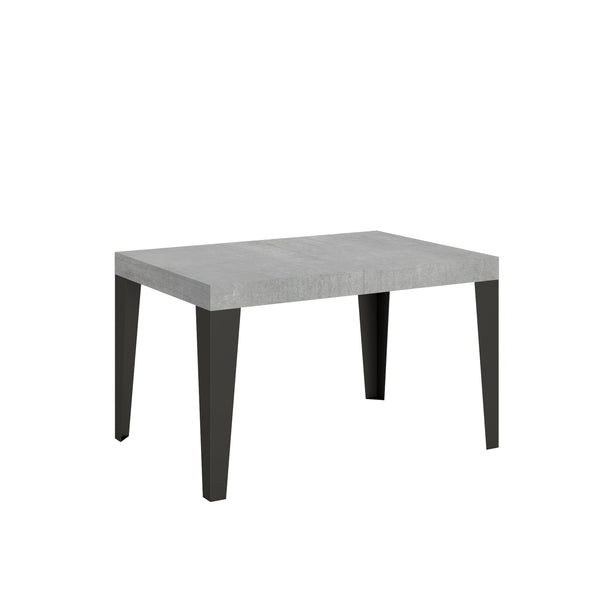 Tavolo Allungabile 130-390x90x77 cm Flame Cemento sconto