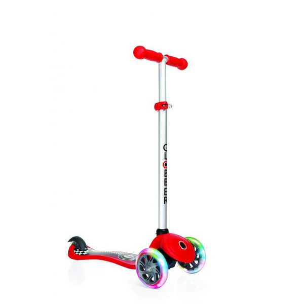 Trottinette à 3 Roues LED 3 Hauteurs Max 50Kg Globber FIRST Fantasy Lights Up Racing Rouge acquista