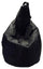 Fauteuil Pouf Pouf en Nylon Avalli Noir