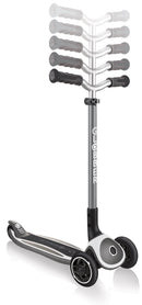 Monopattino 3 Ruote Pieghevole 5 Altezze Max 50 Kg Globber Master Grigio e Bianco