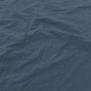 Set Lenzuola Sopra Sotto e 2 Federe Linea Water Washed Blu