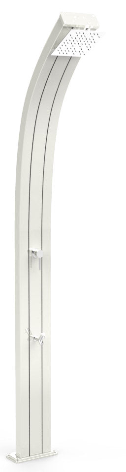 online Minuteur de douche solaire de jardin et lave-pieds Arkema Spring Top Line Perla Bianca