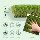 Erba Sintetica per Giardino 40 mm 4x1m Verde