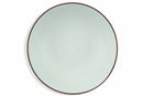 Set 6 Piatti Fondi in Gres Ø20 cm Villa d'Este Home Tivoli Grigio Chiaro Kora Light